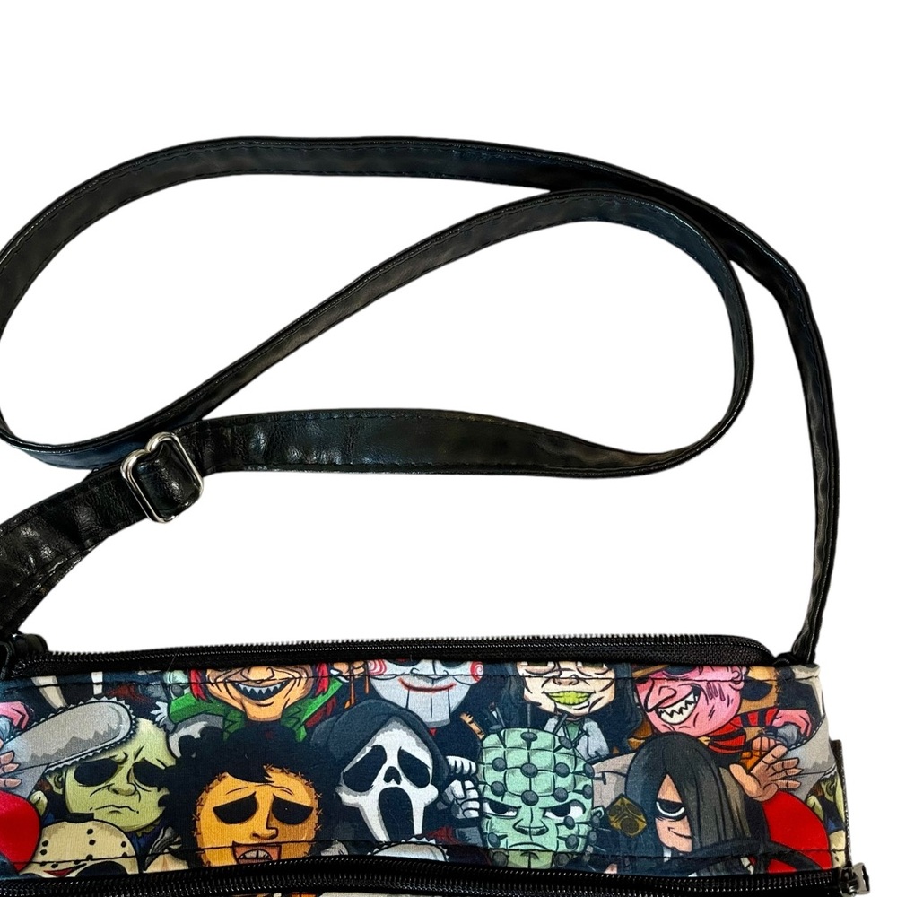 HALLOWEEN HORROR ICONS CROSSBODY SHOULDER BAG PURSE - Picture 8 of 16